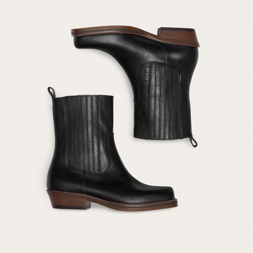 Rokev kowbojki, czarny OUTLET| Balagan Studio