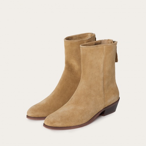 Sus Boots, sand velvet OUTLET | Balagan Studio