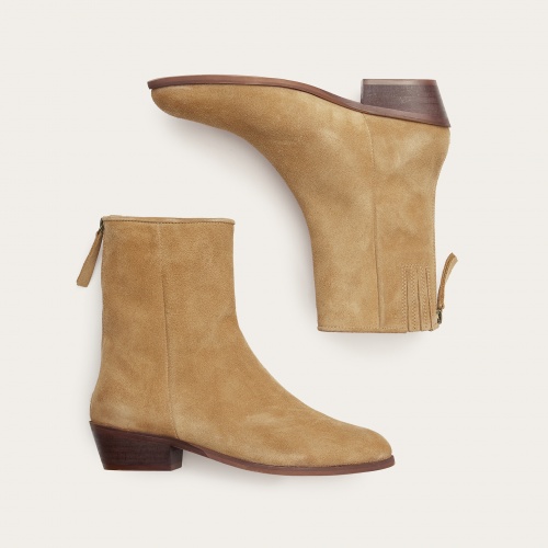 Sus Boots, sand velvet OUTLET | Balagan Studio