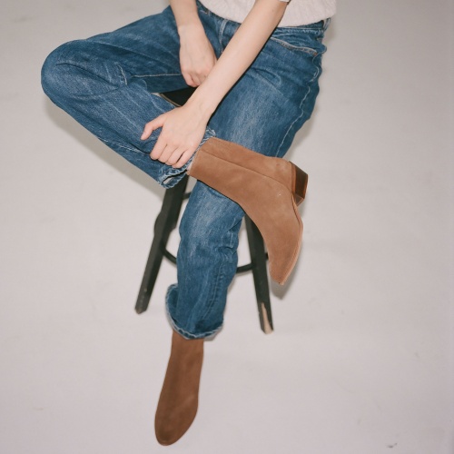 Sus Boots, desert brown velvet OUTLET | Balagan Studio