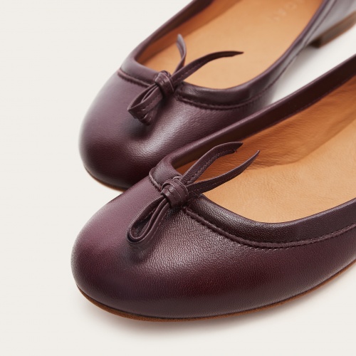 Amuka Ballerina, aubergine OUTLET | Balagan Studio