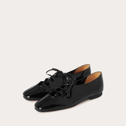 Roma Ballerina, glossy black | Balagan Studio