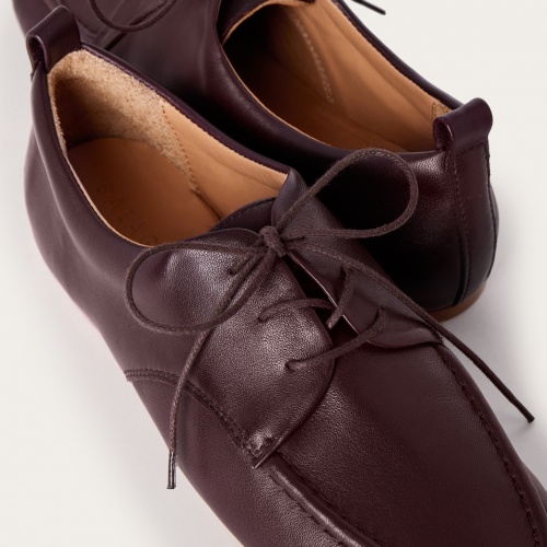Lila Flats, aubergine| Balagan Studio