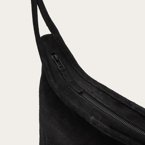 Beatrice Bag M, black velvet | Balagan Studio