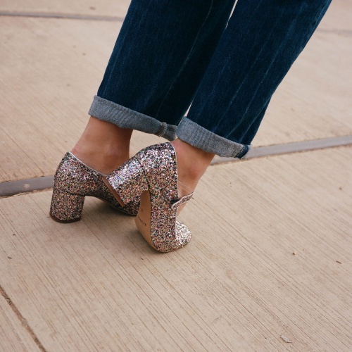 Dora High Heels, confetti | Balagan Studio