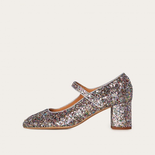 Dora High Heels, confetti