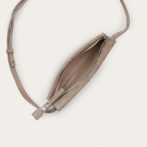 Shuk Bag S, grey velvet | Balagan Studio