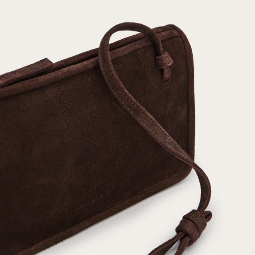 Suzanne Bag S, dark chocolate velvet | Balagan Studio
