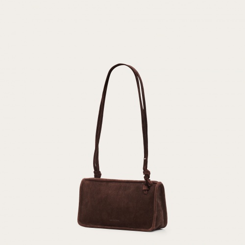 Suzanne Bag S, dark chocolate velvet | Balagan Studio