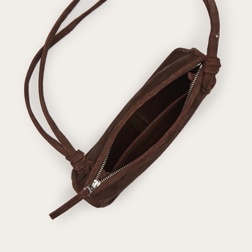 Suzanne Bag S, dark chocolate velvet | Balagan Studio