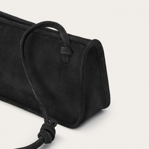 Suzanne Bag S, black velvet | Balagan Studio