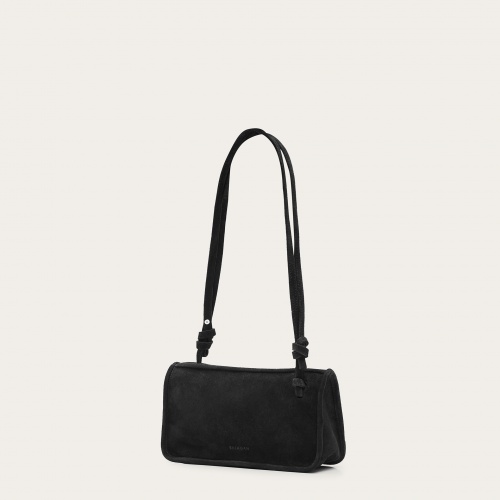Suzanne Bag S, black velvet | Balagan Studio