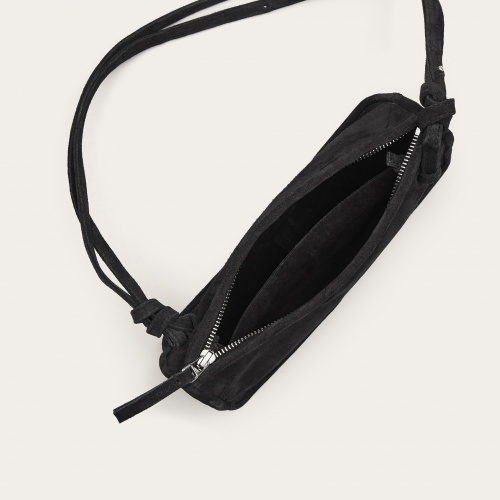 Suzanne Bag S, black velvet | Balagan Studio