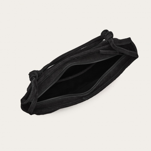 Beatrice Bag M, black velvet | Balagan Studio