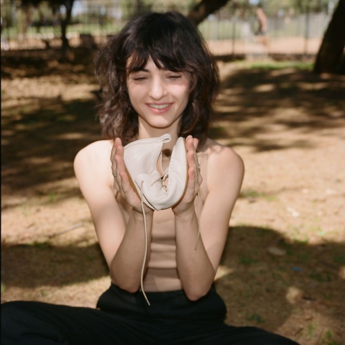 Lila półbuty, alabaster | Balagan Studio