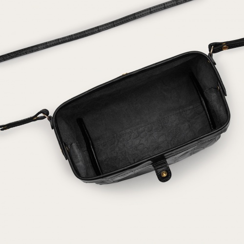 Rofe Bag M, black croco | Balagan Studio