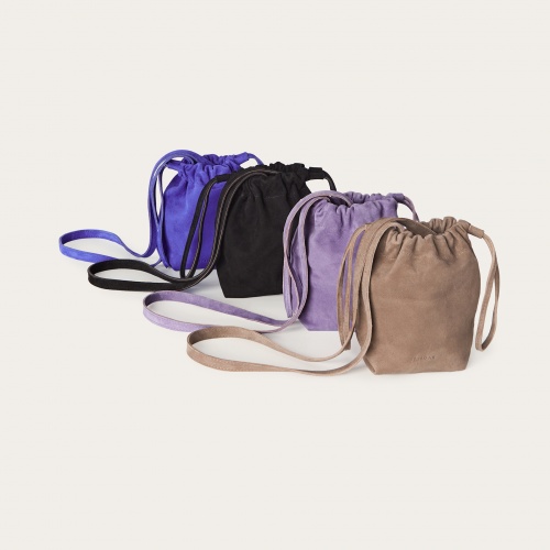 Dima Bag S, cornflower velvet | Balagan Studio