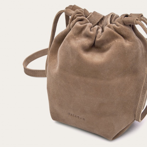 Dima Bag S, smoke velvet | Balagan Studio