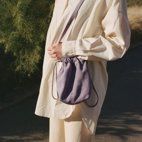 Dima Bag S, lavender velvet | Balagan Studio