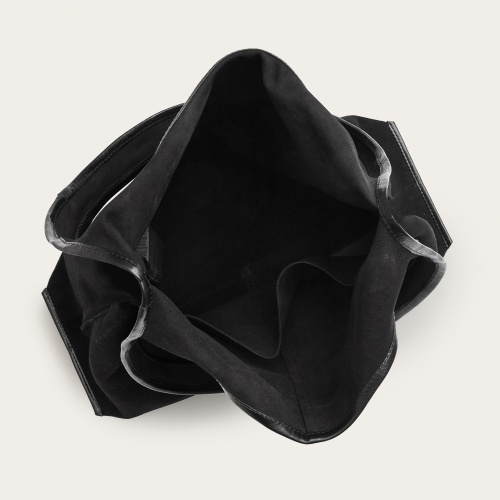 Sak Bag L, black velvet | Balagan Studio