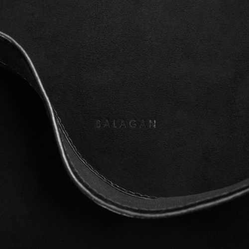 Sak torebka L, czarny welur | Balagan Studio