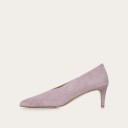 Schpitz Heels, lavender suede OUTLET