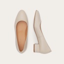 Migdal Low Heels, cream