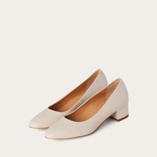 Migdal Low Heels, cream | Balagan Studio
