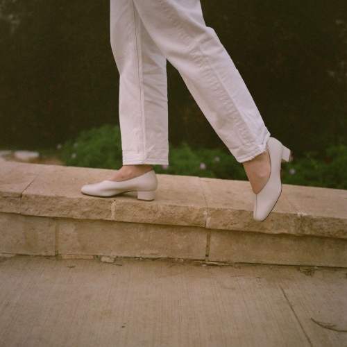 Apulia Heels, cream | Balagan Studio