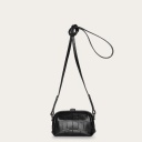 Rofe Bag S, black croco