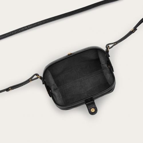 Rofe Bag S, black croco | Balagan Studio