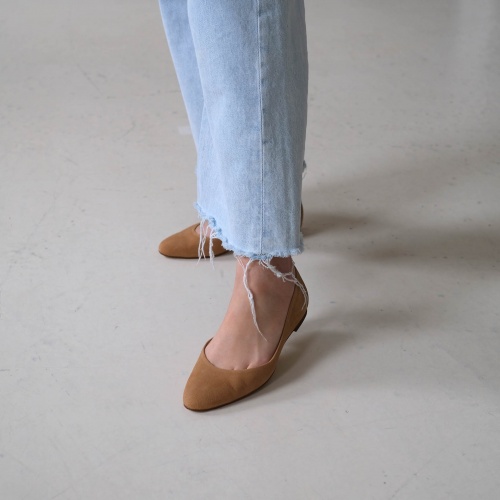 Mishor Ballerina, vanilla suede | Balagan Studio