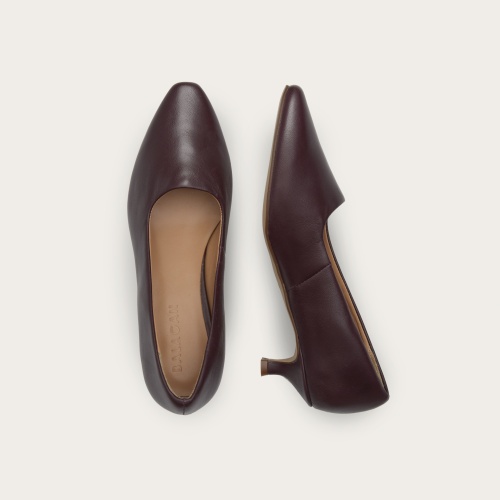 Virginia Heels, aubergine | Balagan Studio