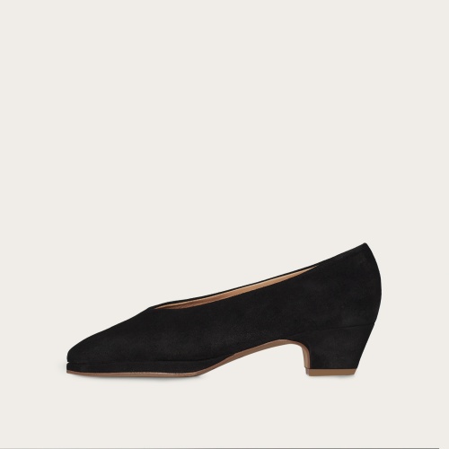 Lenu heels, black suede