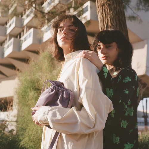 Dima Bag S, lavender velvet | Balagan Studio