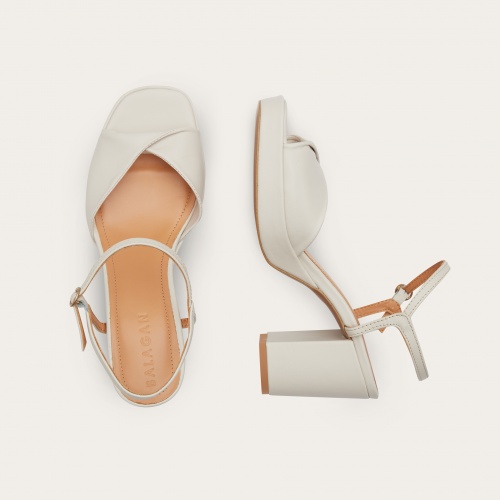 Bianca Sandals, marcepan | Balagan Studio