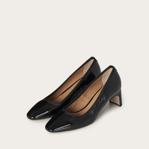 Simone Heels, glossy black | Balagan Studio