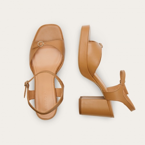 Vivienne Sandals, natural | Balagan Studio