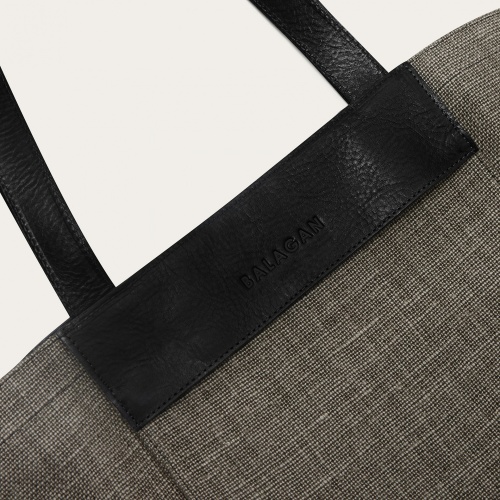 Kaitz Bag XL, dark grey linen | Balagan Studio