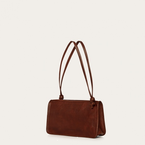 Suzanne torebka M, brąz | Balagan Studio