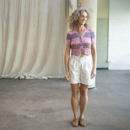 Enzo loafersy, karmelowy welur | Balagan Studio