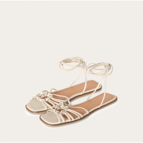 Amfi Sandals, off white | Balagan Studio