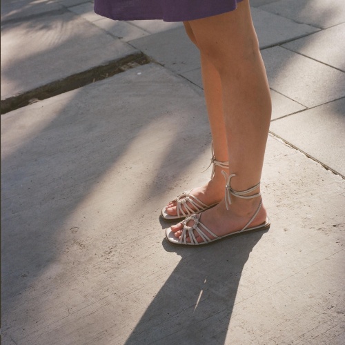 Amfi Sandals, off white | Balagan Studio