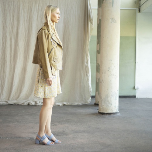 Rehava sandały, dżinsowy błękit | Balagan Studio