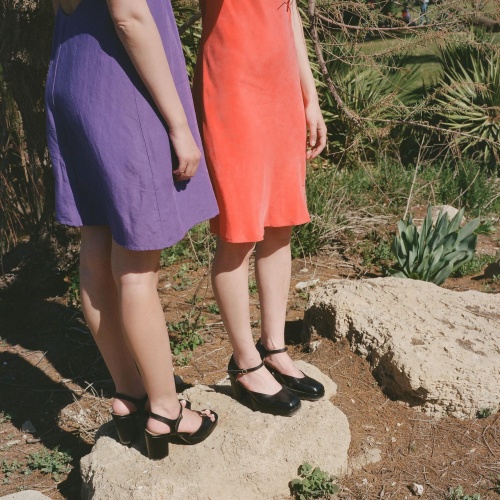Vivienne Sandals, black | Balagan Studio