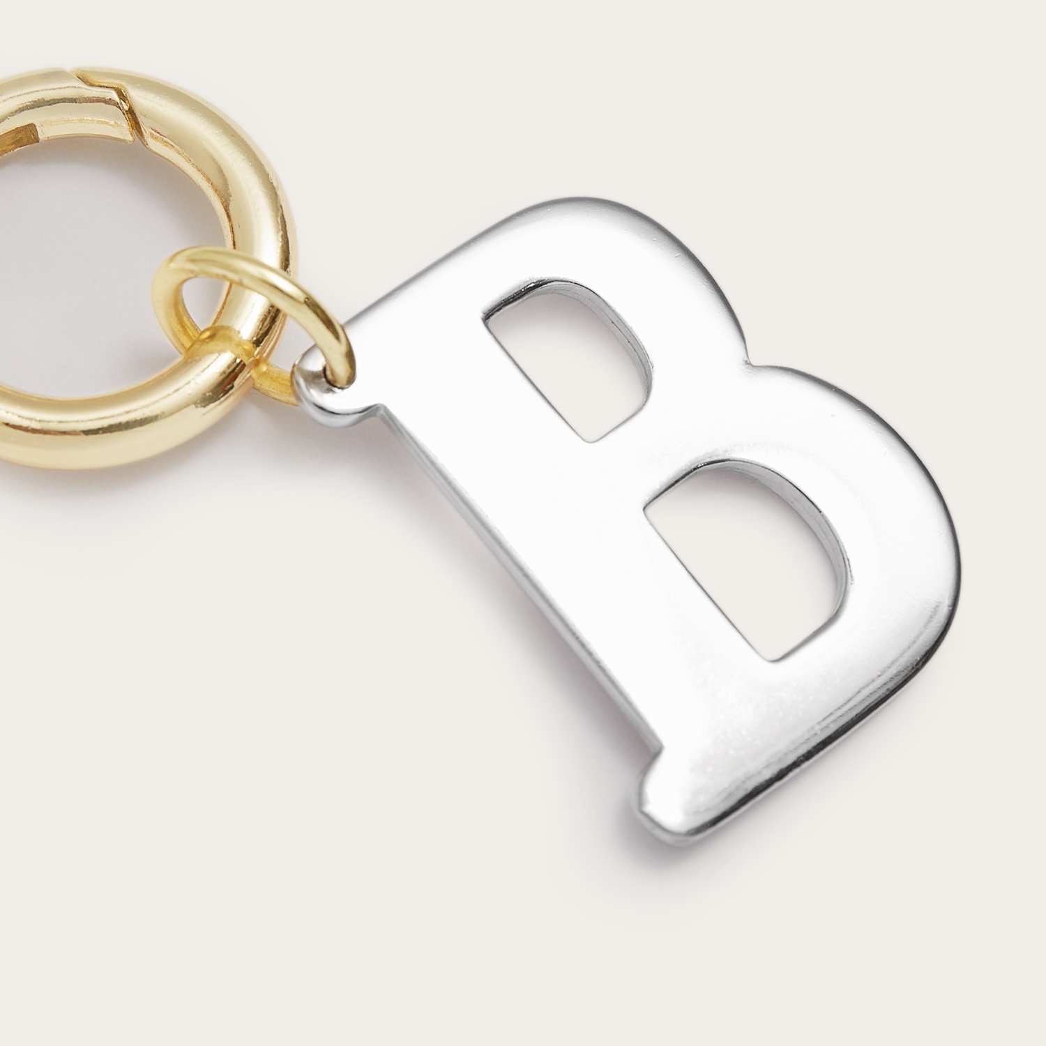 Metal Field Wallet Chain Brass Personalised Key Ring Heavy Duty Rings Metal Carabiner Accessories Loop 12