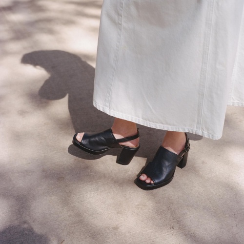 Bette Sandals, black | Balagan Studio