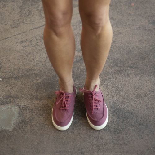 Eretz Sneakers VEGAN BIO, marsala | Balagan Studio
