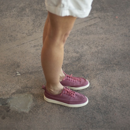 Eretz Sneakers VEGAN BIO, marsala | Balagan Studio