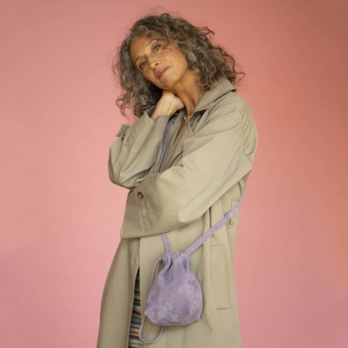 Dima Bag S, lavender velvet | Balagan Studio